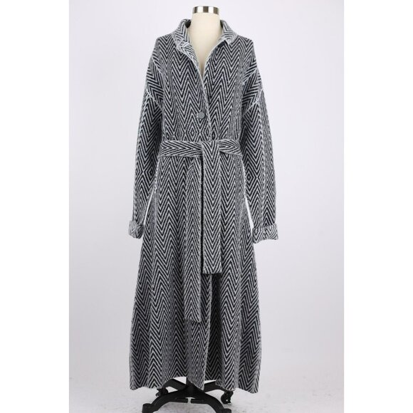 $7900 Giorgio Armani Cashmere Blend Trench Coat SZ 38 Stretch NWT